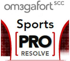 OM3GAFORT SCC SPORTS PRO RESOLVE trademark