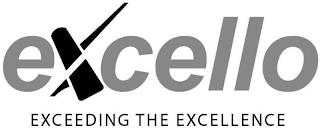 EXCELLO EXCEEDING THE EXCELLENCE trademark