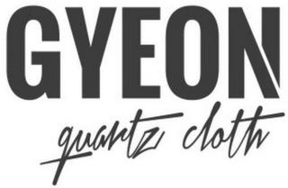 GYEON QUARTZ CLOTH trademark