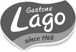 GASTONE LAGO SINCE 1968 trademark