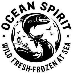 · OCEAN SPIRIT · WILD FRESH-FROZEN AT SEA trademark