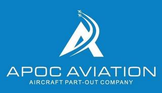 A APOC AVIATION AIRCRAFT PART-OUT COMPANY trademark