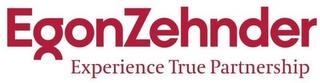 EGONZEHNDER EXPERIENCE TRUE PARTNERSHIP trademark