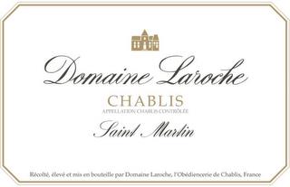 DOMAINE LAROCHE CHABLIS CONTRÔLÉE SAINTMARTIN RÉCOLTÉ, ÉLEVÉ ET MIS BOUTEILLE PAR DOMAINE LAROCHE, I'OBÉDIENCERIE DE CHABLIS, FRANCEARTIN RÉCOLTÉ, ÉLEVÉ ET MIS BOUTEILLE PAR DOMAINE LAROCHE, I'OBÉDIENCERIE DE CHABLIS, FRANCE trademark