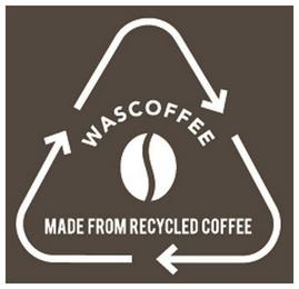 WASCOFFEE MADE FROM RECYCLED COFFEE trademark