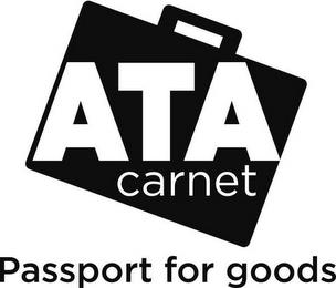 ATA CARNET PASSPORT FOR GOODS trademark