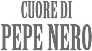 CUORE DI PEPE NERO trademark