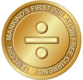 TEMCOIN MANKIND'S FIRST INFLATION FREE CURRENCY ÷ trademark