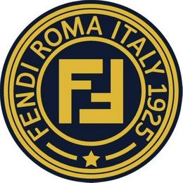 FENDI ROMA ITALY 1925 FF trademark