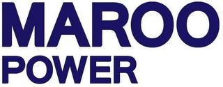 MAROO POWER trademark