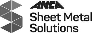 S ANCA SHEET METAL SOLUTIONS trademark