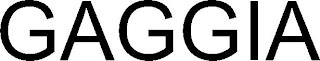 GAGGIA trademark