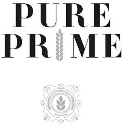 PURE PRIME UNCOMPROMISING QUALITY IN EVERY SENSE trademark