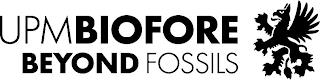 UPM BIOFORE BEYOND FOSSILS trademark