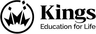 KINGS EDUCATION FOR LIFE trademark