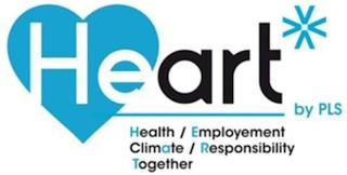 HEART BY PLS HEALTH / EMPLOYEMENT CLIMATE / RESPONSIBILITY TOGETHER trademark