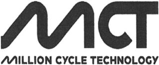 MCT MILLION CYCLE TECHNOLOGY trademark