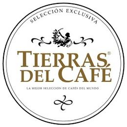 TIERRAS DEL CAFÉ SELECCIÓN EXCLUSIVA LA MEJOR SELICCIÓN DE CAFÉS DEL MUNDO trademark