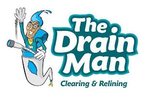 TDM THE DRAIN MAN CLEARING & RELINING trademark