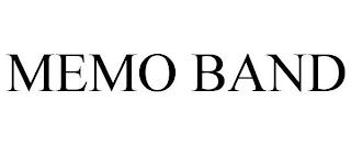 MEMO BAND trademark