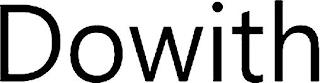 DOWITH trademark