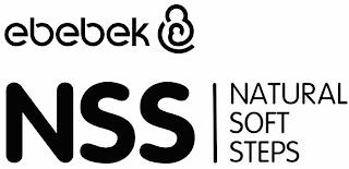 EBEBEK NSS NATURAL SOFT STEPS trademark