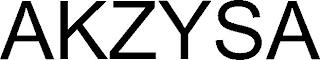 AKZYSA trademark