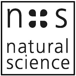 N S NATURAL SCIENCE trademark