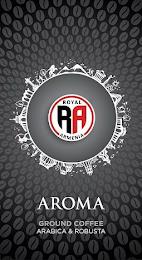 RA ROYAL ARMENIA AROMA GROUND COFFEE ARABICA & ROBUSTA trademark