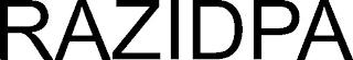 RAZIDPA trademark