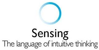 SENSING THE LANGUAGE OF INTUITIVE THINKING trademark