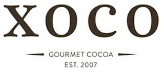 XOCO GOURMET COCOA EST. 2007 trademark