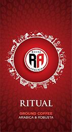 RA ROYAL ARMENIA RITUAL GROUND COFFEE ARABICA & ROBUSTA trademark