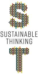 ST SUSTAINABLE THINKING trademark