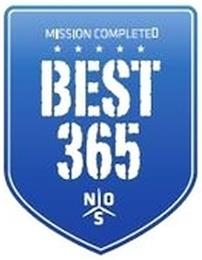 MISSION COMPLETED BEST 365 NOS trademark