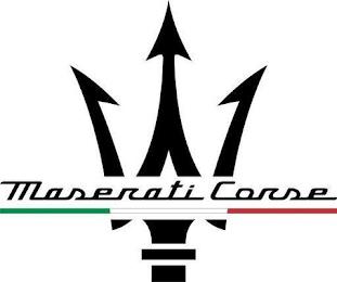 MASERATI CORSE trademark