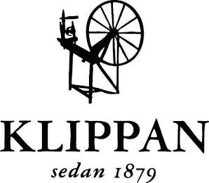 KLIPPAN SEDAN 1879 trademark