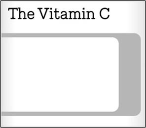 THE VITAMIN C trademark