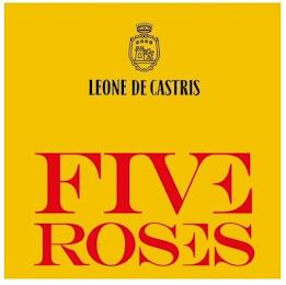 FIVE ROSES LEONE DE CASTRIS trademark