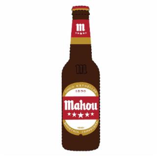 M CINCO ESTRELLAS 1890 MAHOU MAESTRÍA CERVECERA trademark