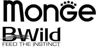 MONGE BWILD FEED THE INSTINCT trademark