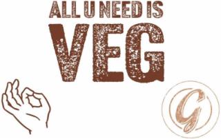 ALL U NEED IS VEG trademark