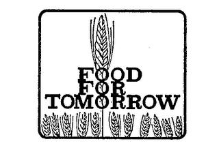 FOOD FOR TOMORROW trademark