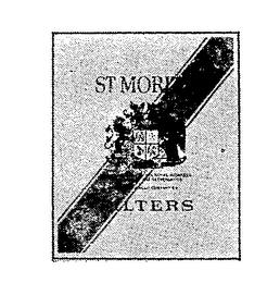 ST. MORITZ FILTERS trademark