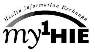 HEALTH INFORMATION EXCHANGE MY1HIE trademark