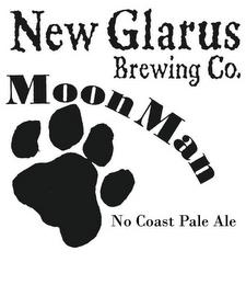 NEW GLARUS BREWING CO. MOON MAN NO COAST PALE ALE trademark