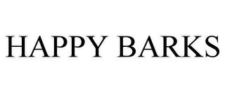 HAPPY BARKS trademark