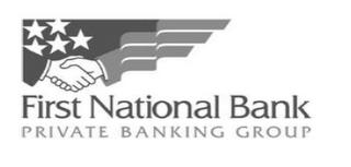 FIRST NATIONAL BANK PRIVATE BANKING GROUP trademark