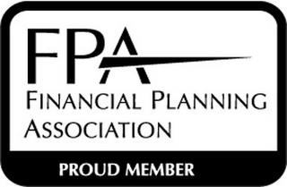 FPA FINANCIAL PLANNING ASSOCIATION PROUD MEMBER trademark