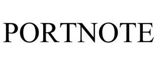 PORTNOTE trademark